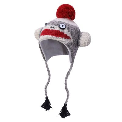 Wholesale Baby Boy Cashmere Beanie With Pom For Kids China Vendor