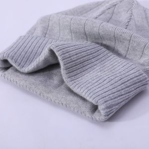 Bonnet d'hiver Camiz.kids avec tricot double couche pour garçons et filles