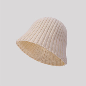 Wholesale Kids Girl Wool Cashmere Shape Cap In Small MOQ For Winter