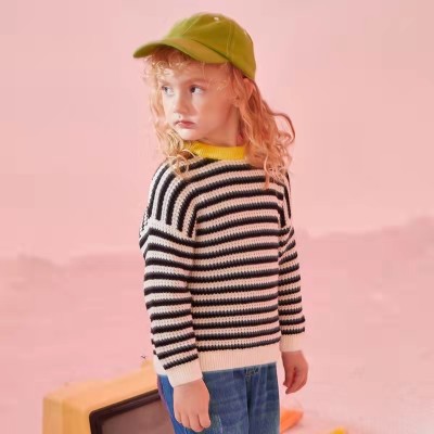 Wholesale  Camiz.kids Girls's Pullover Sweaters High Quality Pima Cotton