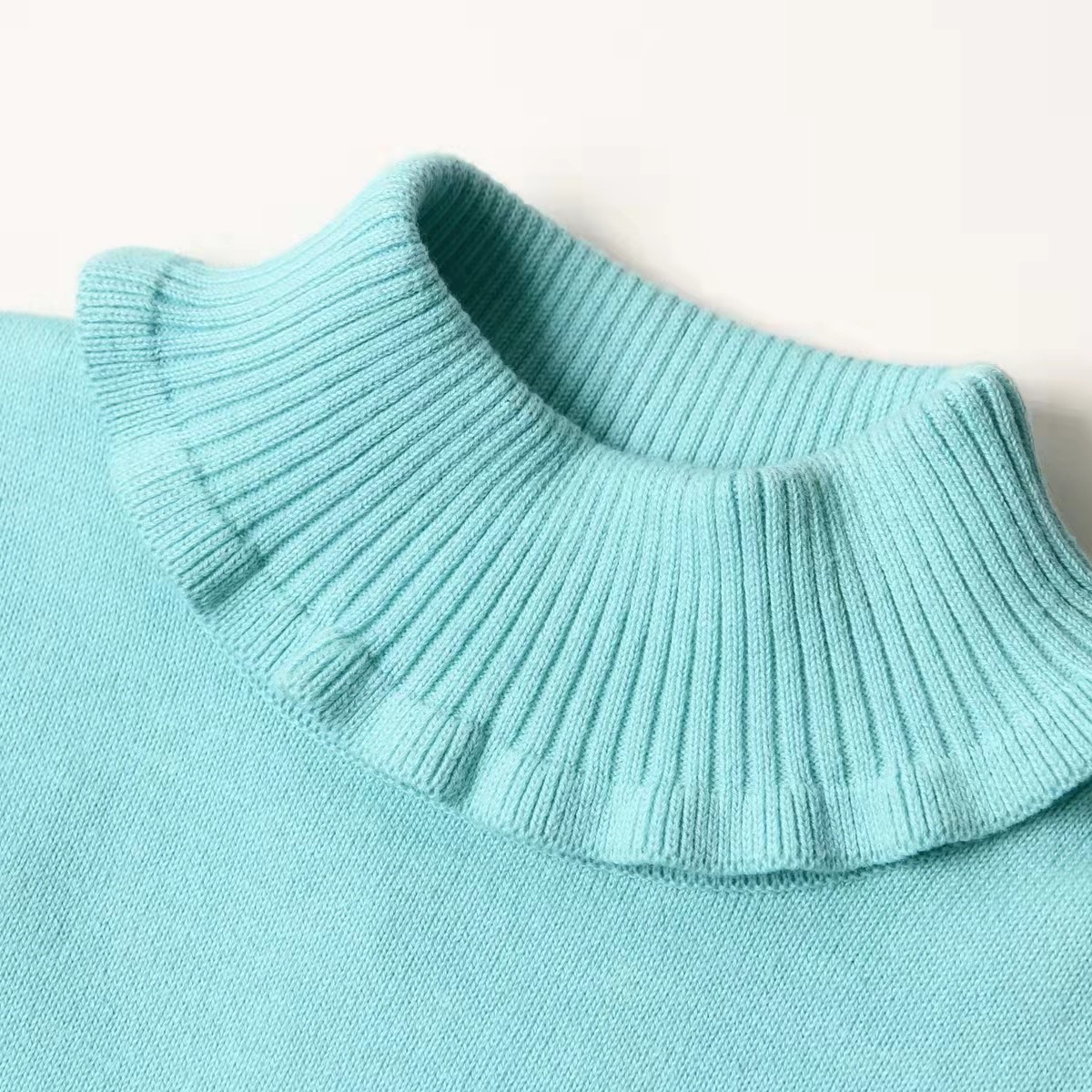 high collar  Sweaters