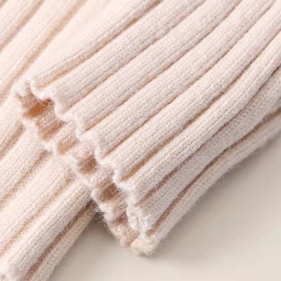 Wholesale  Camiz.kids Girls's White Pullover Sweaters High Quality Pima Cotton