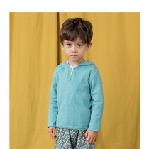 Custom Made Cute Boy High Quality BCI Cotton Cashmere Hoodie By Chinese Factory