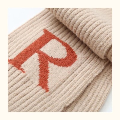 Custom Design Winter Cotton Cashmere Pompom Beanie Hats Scarf Glove Set for Boys Girls From China