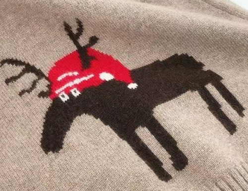 Wholesale Custom Personalized Kid's sweater Latest Animals Jacquard Pattern From CHINA