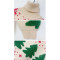 Wholesale Kids Cute Christmas Tree Jacquard Turtleneck Cashmere Chinese Manufacturer