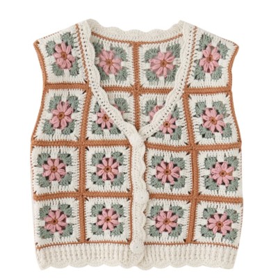 Wholesale Children's Hand Crochet Cashmere Sweater From Chinese Manufacturer