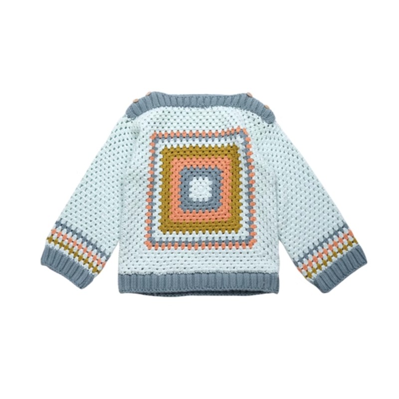Wholesale Children's Hand Crochet Cashmere Sweater From Chinese Supplier