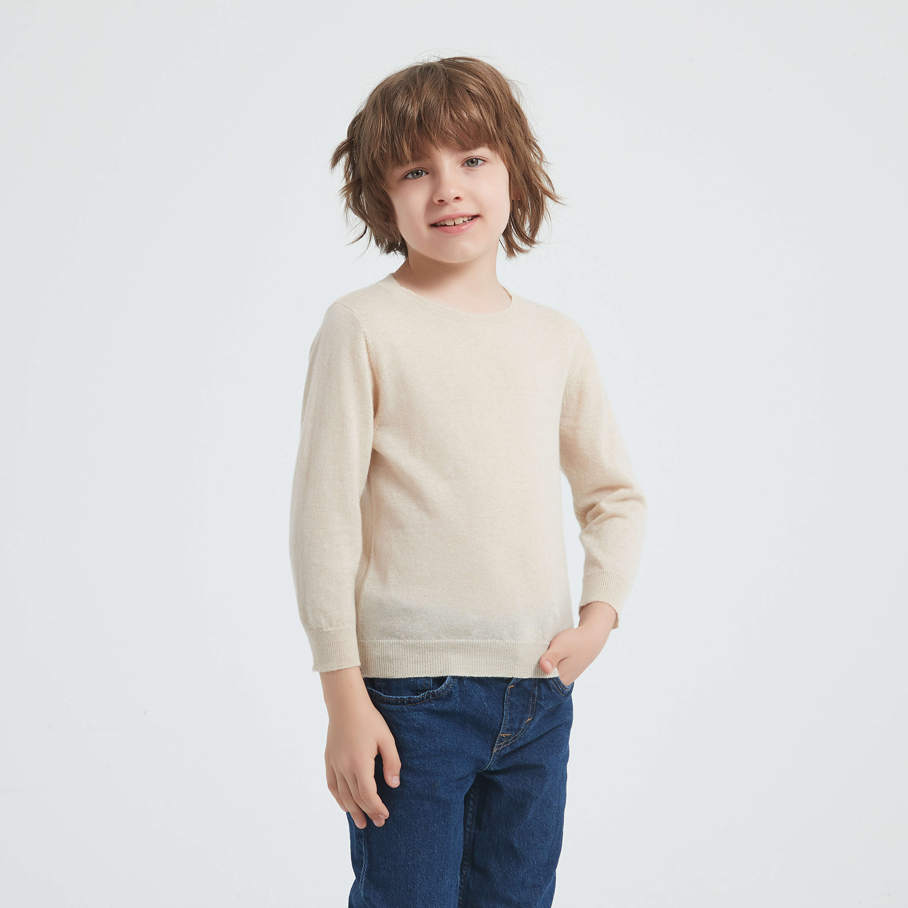 Children's Gossamery Cashmere Blend Sweater