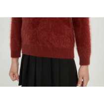 Wholesale 100%Kid's Brushed Cashmere Pullover from China