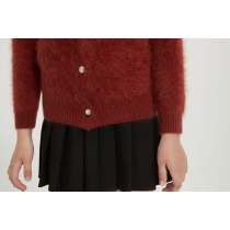 Wholesale 100%Kid's Brushed Cashmere Cardigan from Chineses Supplier