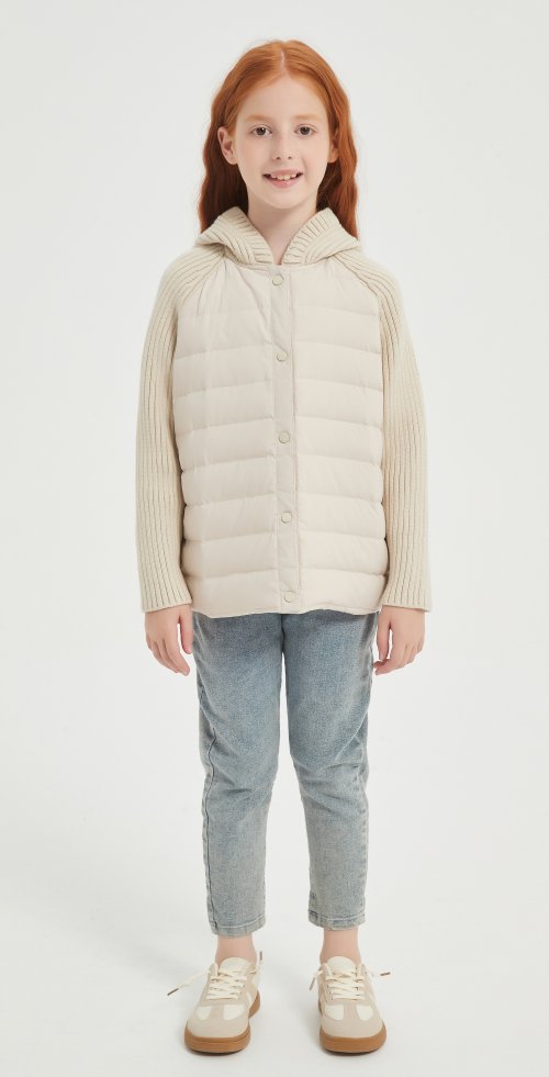 Wholesale Kid's Down Jacket With A Hood Design from Chineses Manufacturer