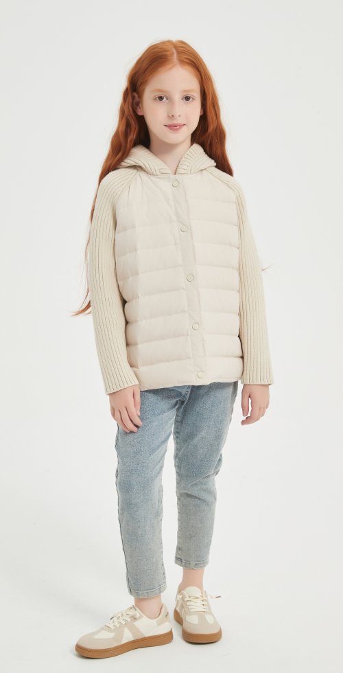 Wholesale Kid's Down Jacket With A Hood Design from Chineses Manufacturer