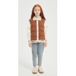 New Design Brown Embroiderd Patchwork Cashmere Down Jacket  from China