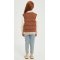 New Design Brown Embroiderd Patchwork Cashmere Down Jacket  from China