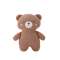 Custom Knitted Bear Musical Baby Soother Plush Toy, Light‑Up Infant Sleep Comforter,private label baby toy