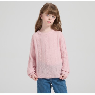 High Quality Kid's Alpaca  Cashmere Marsha Cable from China Supplier