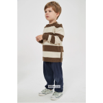 Custom Design Wholesale Boy's Fashion Stripped Round Neck Pure Cashmere Jumper From Chinese Factory