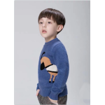 Wholesale Boy Crew Neck Cashmere Sweater With Horse Pattern China Vendor