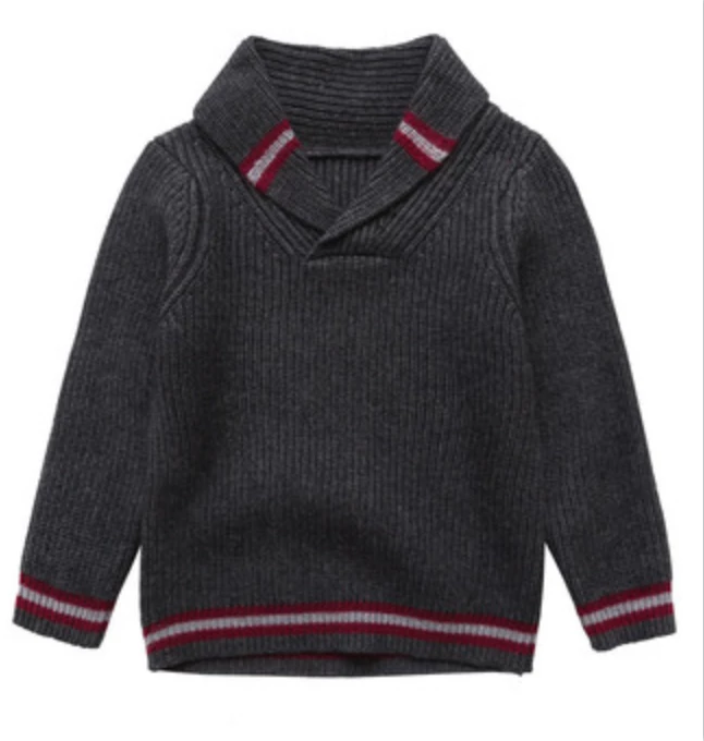 Bathrobe Collar Sweater 