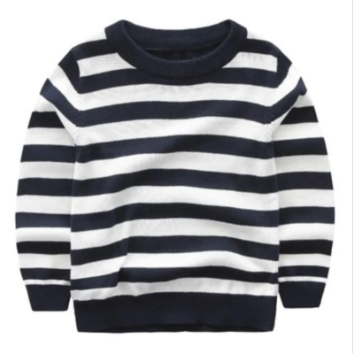 Wholesale Wool Cashmere Baby Sweater With Strip In Two Colors China Supplier