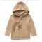 Custom Design Girl Round Neck Cashmerer Hoodie For Fall Winter From Chinese Supplier