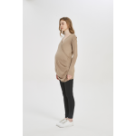 Maglieria all'ingrosso in cashmere moda maternità con pieghe nel prezzo di fabbrica