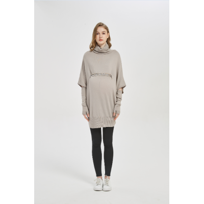 Small MOQ Wholesale Customization of High-quality Latest Cashmere Maternity Loose Sweater