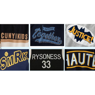 Wholesale Custom Personalized Kid's sweater Letters Jacquard Pattern From Chinese Factory