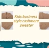 Kids business style cashmere sweater