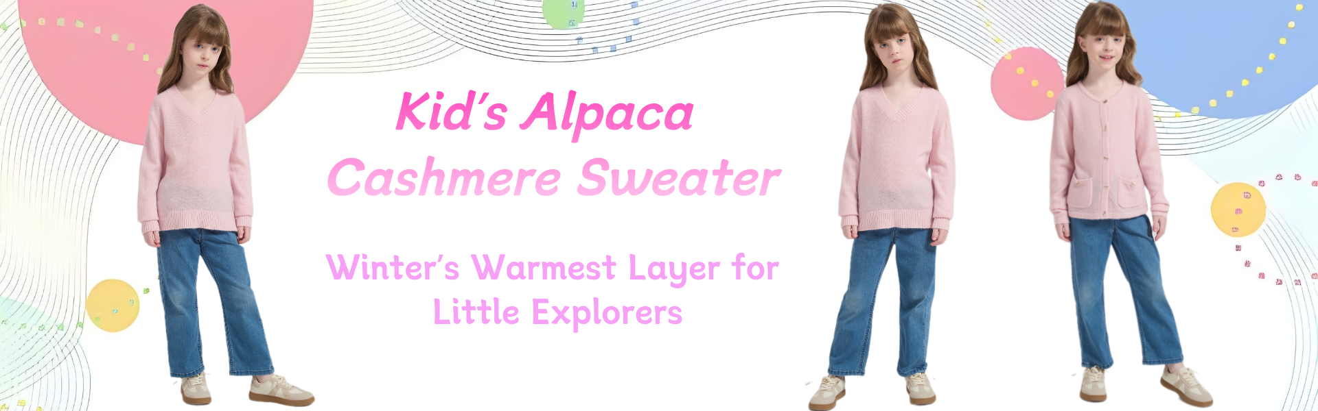 Kid's Alpaca  Cashmere Sweater