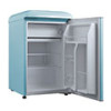 New Trendy Luxury Smart Doe Single Cooling Manual Defrost Flat Door Design Blue Fridge Refrigerators Wholesale