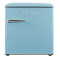 New Trendy Luxury Smart Doe Single Cooling Manual Defrost Flat Door Design Blue Fridge Refrigerators Wholesale