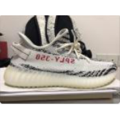 YEEZY White Zebra Yeezy Loafers shoes atmosphere