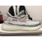 YEEZY White Zebra Yeezy Loafers shoes atmosphere