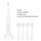 Waterproof Ultrasonic Automatic Powerful USB Rechargeable Ultrasonic Electric Toothbrush