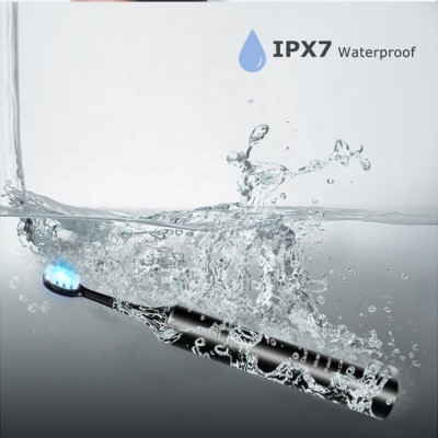 Waterproof Private Label Led Sonic Wholesale Smart LED Light Toothbrush Amazon