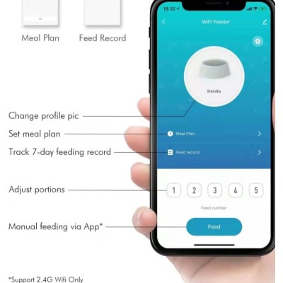 4L WIFI Pet Auto Feeder & Capsule Water Fountain Bundle