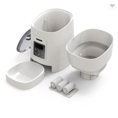 Portable 4.3L Electronic Sensor Auto Pet Dog Feeder Cat Pet Intelligent Store Adjustable Timer Feeder