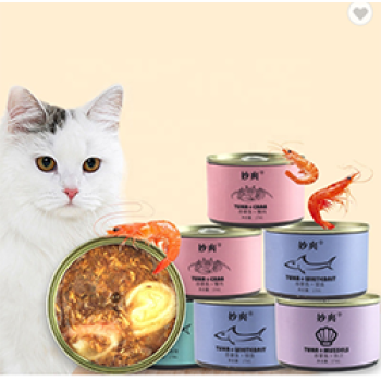 Factory Supply Natural Material Organic Cat Wet Food Cat Canned Food Cat Food Cans