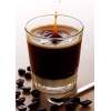 Fresh coffee beans milk coffee mellow milk flavor work at home study