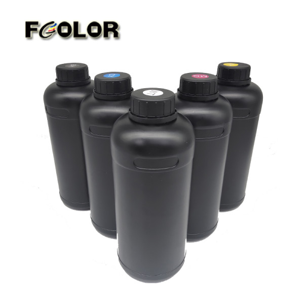 FCOLOR Led UV Ink For Ricoh Gen5 UV Flatbed Printer | Custom For source factory