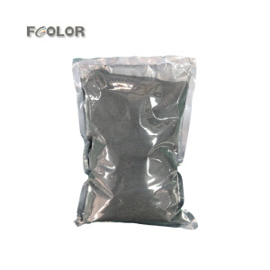 FCOLOR High Quality 80-200um Copolyester Tpu Black DTF Hot Melt Adhesive Powder For T-Shirt Heat Transfer Printing