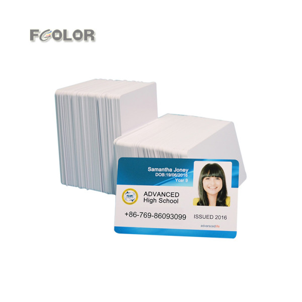 Hot sale High Quality Plastic Business CR80 ID Inkjet PVC Card For Epson PVC Card Printer