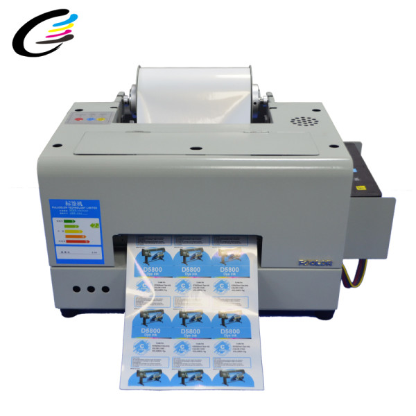 Fcolor Hot Sale 6 Color Label Printer Roll To Roll Inkjet Label Printer