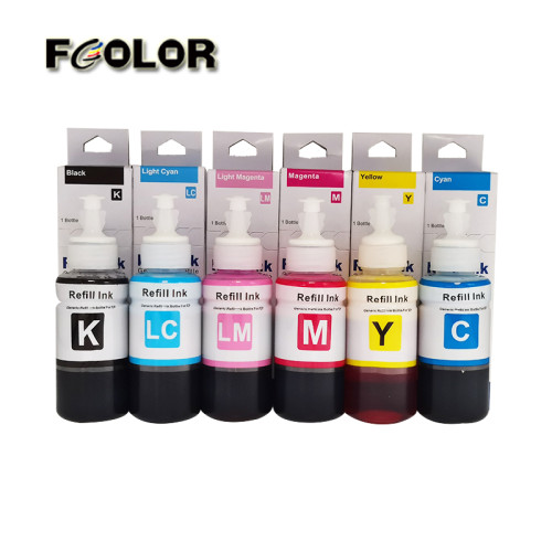 Fcolor 70ml 100ml Tinta Dye Ink for Epson L200 L210 L300 L310 Printer Refill Ink
