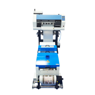 dual head xp600 dtf powder shaker printer