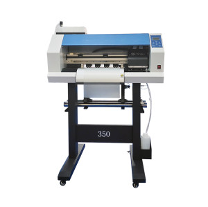dual head xp600 dtf powder shaker printer