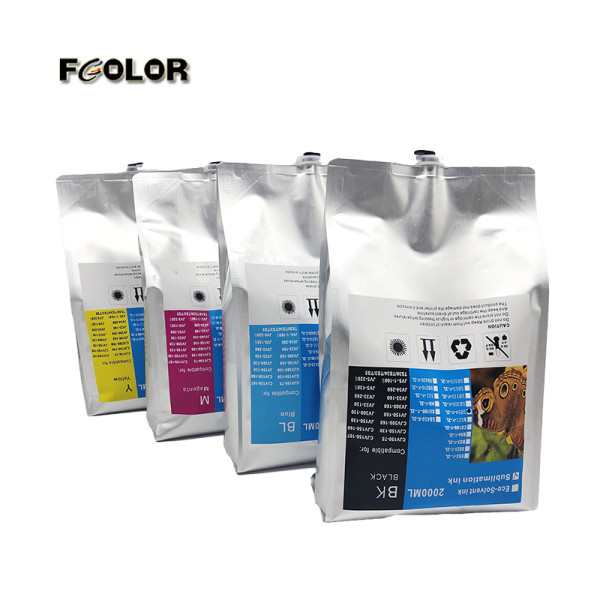 Fcolor 2l Bag High Transfer Rate High Density Sublimation Ink for Mimaki SB54 SB53 JV300 CJV300 JV150 CJV150