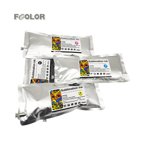Fcolor 1L Bag High Quality Bright Color Wholesale Sublimation Ink Bag For Mimaki Printer